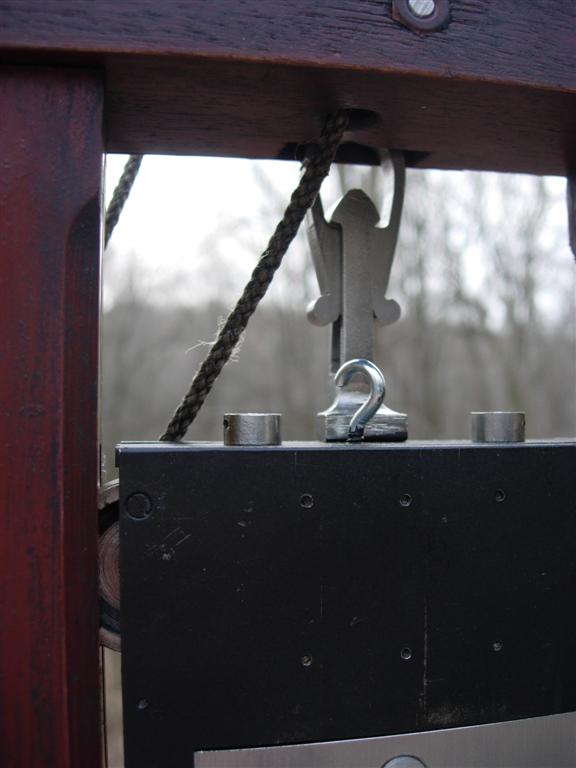 Guillotine model detail
