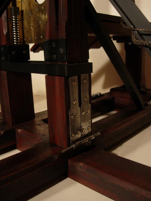 Guillotine model detail