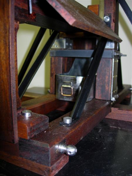 Guillotine model detail