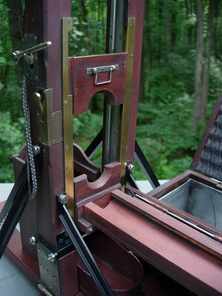 Guillotine model detail