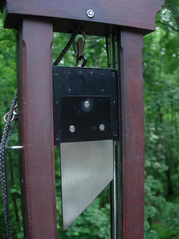 Guillotine model detail
