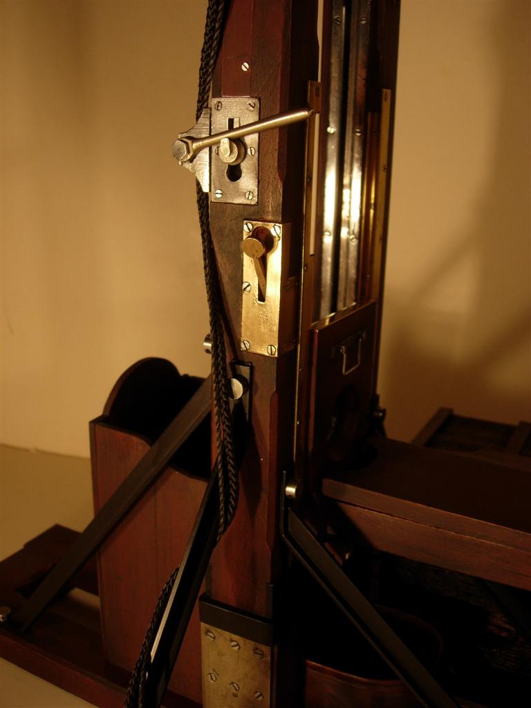 Guillotine model detail