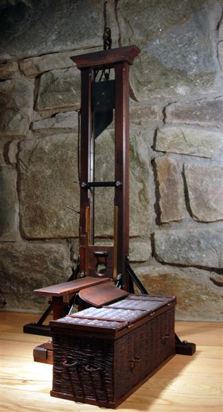 Guillotine 1889